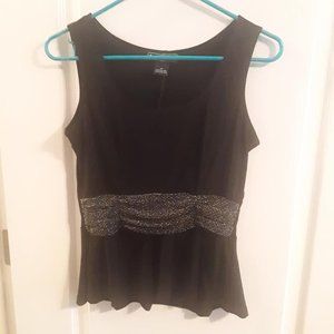 3 for $15 - Jessica Howard Size 4P Sleeveless Black Top